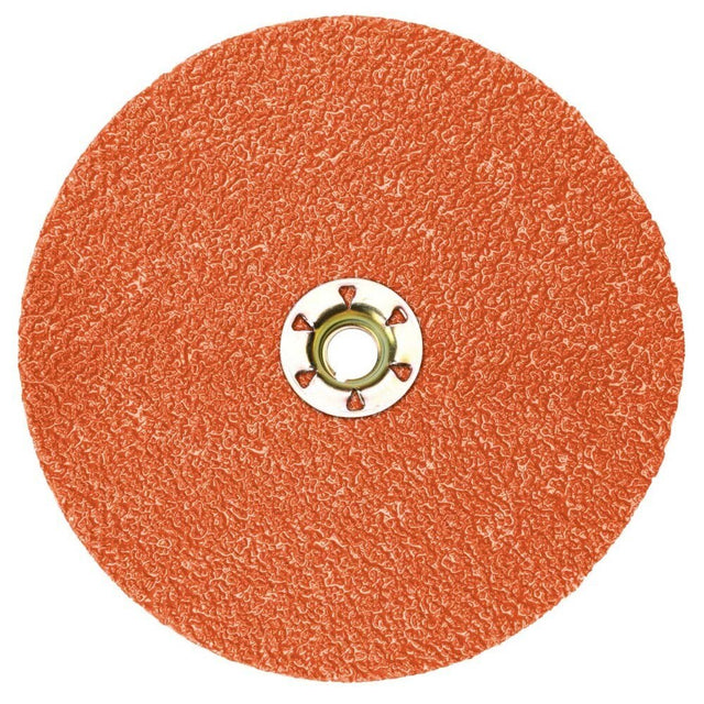 3M 987C Cubitron II Fibre Disc, 60+ Grit TN Quick Change for Angle Grinders, 5 Inch (7000119212) (100 Pack)