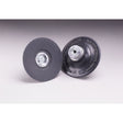 3M 14216 Roloc Disc Pad TS and TSM, Hard, Black, 3 in, 1/4-20 Internal Thread (7000119315) (5 Pack)