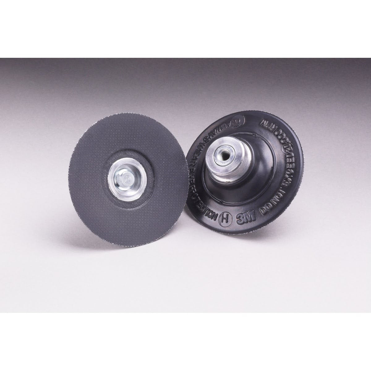 3M 14216 Roloc Disc Pad TS and TSM, Hard, Black, 3 in, 1/4-20 Internal Thread (7000119315) (5 Pack)