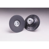 3M 14216 Roloc Disc Pad TS and TSM, Hard, Black, 3 in, 1/4-20 Internal Thread (7000119315) (5 Pack)