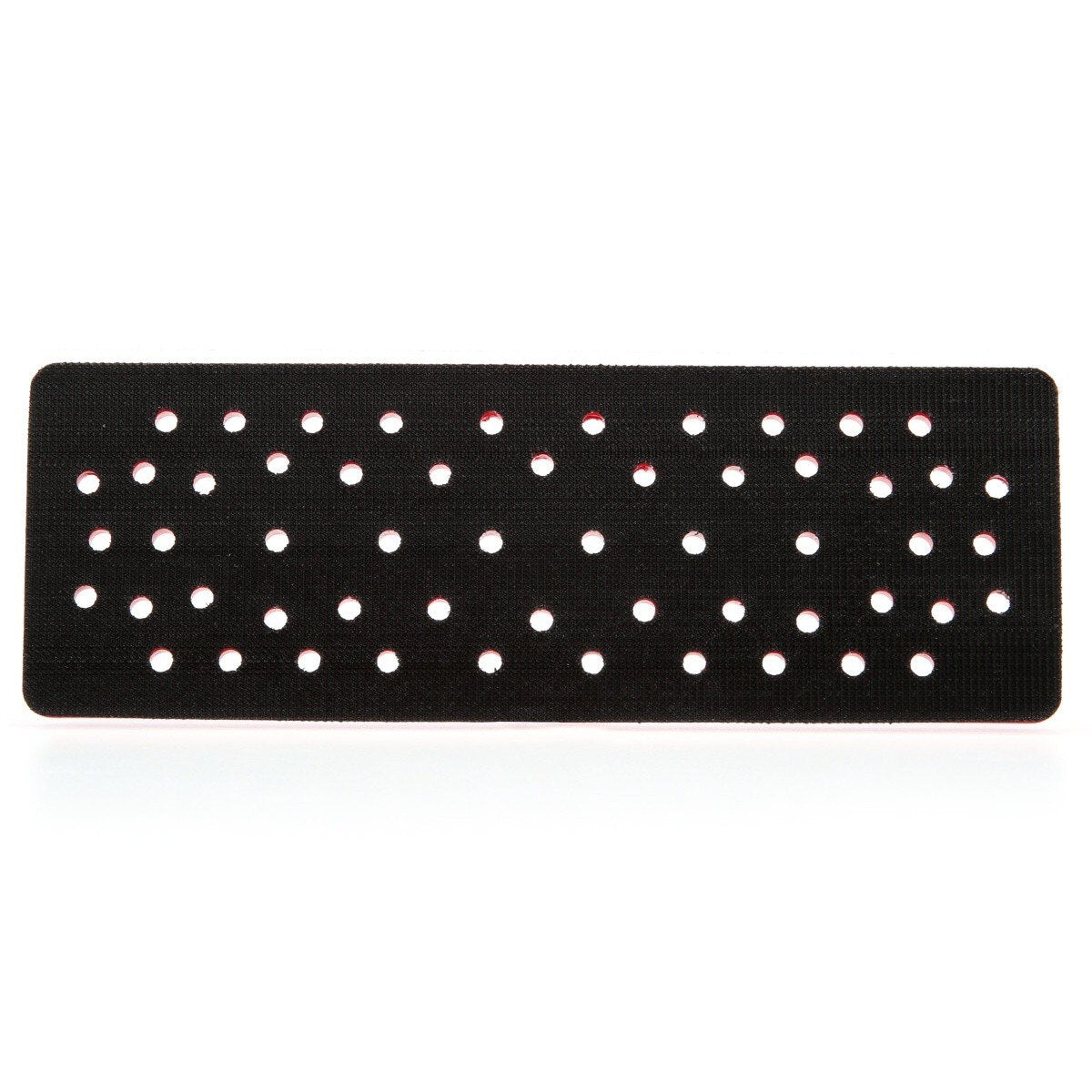 3M Cubitron Hookit Clean Sanding Pad, 33 Holes, Red Foam, 70 mm x 198 mm x 12.7 mm (28531) (7000119342) (5 Pack)