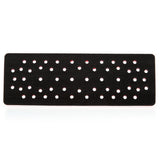 3M Cubitron Hookit Clean Sanding Pad, 33 Holes, Red Foam, 70 mm x 198 mm x 12.7 mm (28531) (7000119342) (5 Pack)