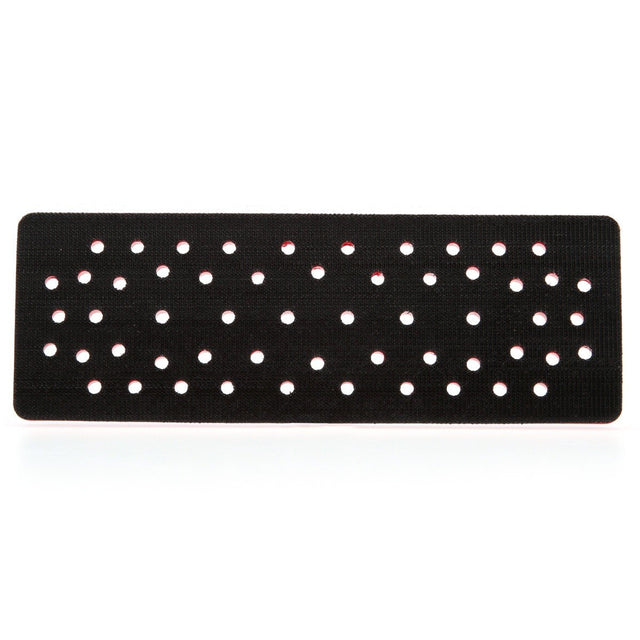 3M Cubitron Hookit Clean Sanding Pad, 33 Holes, Red Foam, 70 mm x 198 mm x 12.7 mm (28531) (7000119342) (5 Pack)