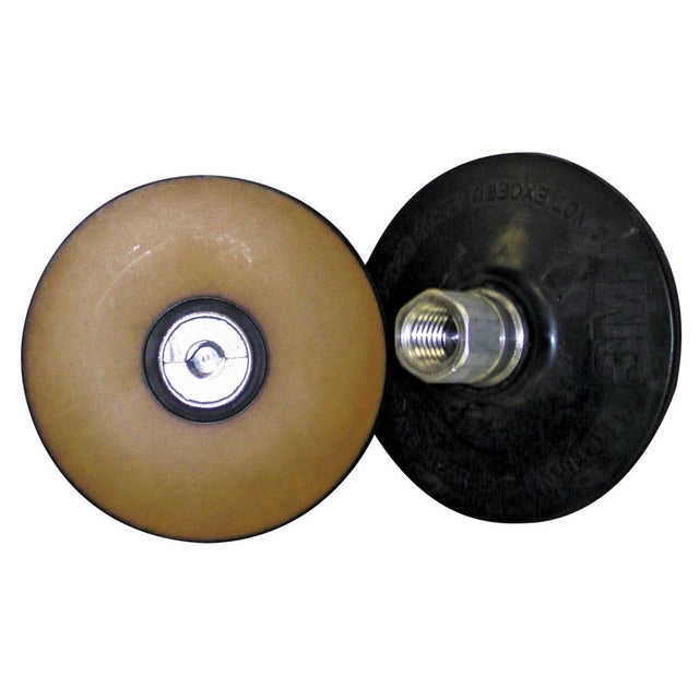 3M 28714 Roloc Disc Pad TR Extra Hard Black 4 in 5/8 in-11 Internal (7000119350) (5 Pack)