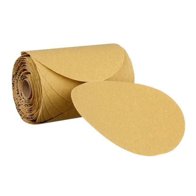 3M 236U Stikit Paper Disc, P80 C-weight, 6 in x NH, Die 600Z (7000119551) (4 Pack)