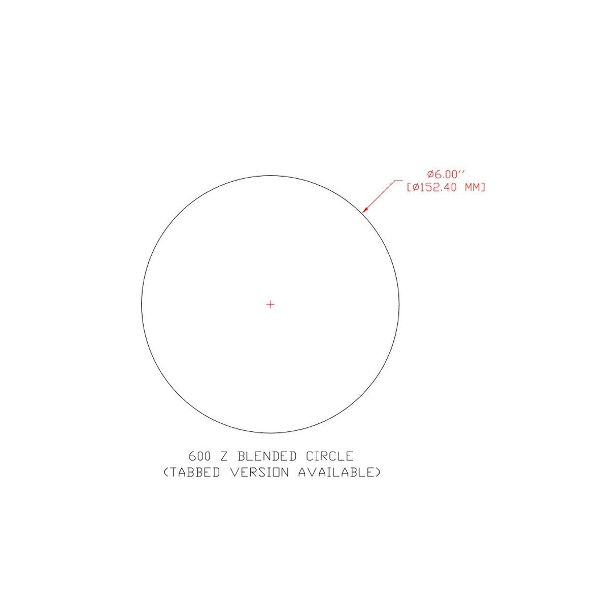 3M 236U Stikit Paper Disc, P150 C-weight, 6 in x NH, Die 600Z (7000119554) (4 Pack) - 3