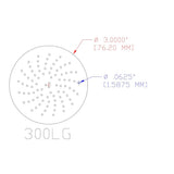 3M 236U Xtract Hookit Paper Disc P220 C-Weight Gold 3 in Die 300LG (7000119604) (250 Pack) - 2