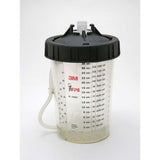 3M 16124 PPS Original Series PPS H/O Pressure Cup with Air Hose Large 28 oz (7000119668)
