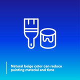 3M Bare-Metal Seam Sealer, Two-Part Self-Mixing Epoxy, Non-Sag, Beige, 200 mL Cartridge (08310) (7000119690) (6 Pack) - 10