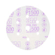 3M 260L 01050 Hookit Finishing Film Abrasive Disc, Dust Free, Aluminum Oxide P1500, White, 6 in (7000119694) (400 Pack)