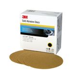 3M 216U 00972 Hookit Gold Disc, Aluminum Oxide P500, 6 in (7000119713) (400 Pack) - 3