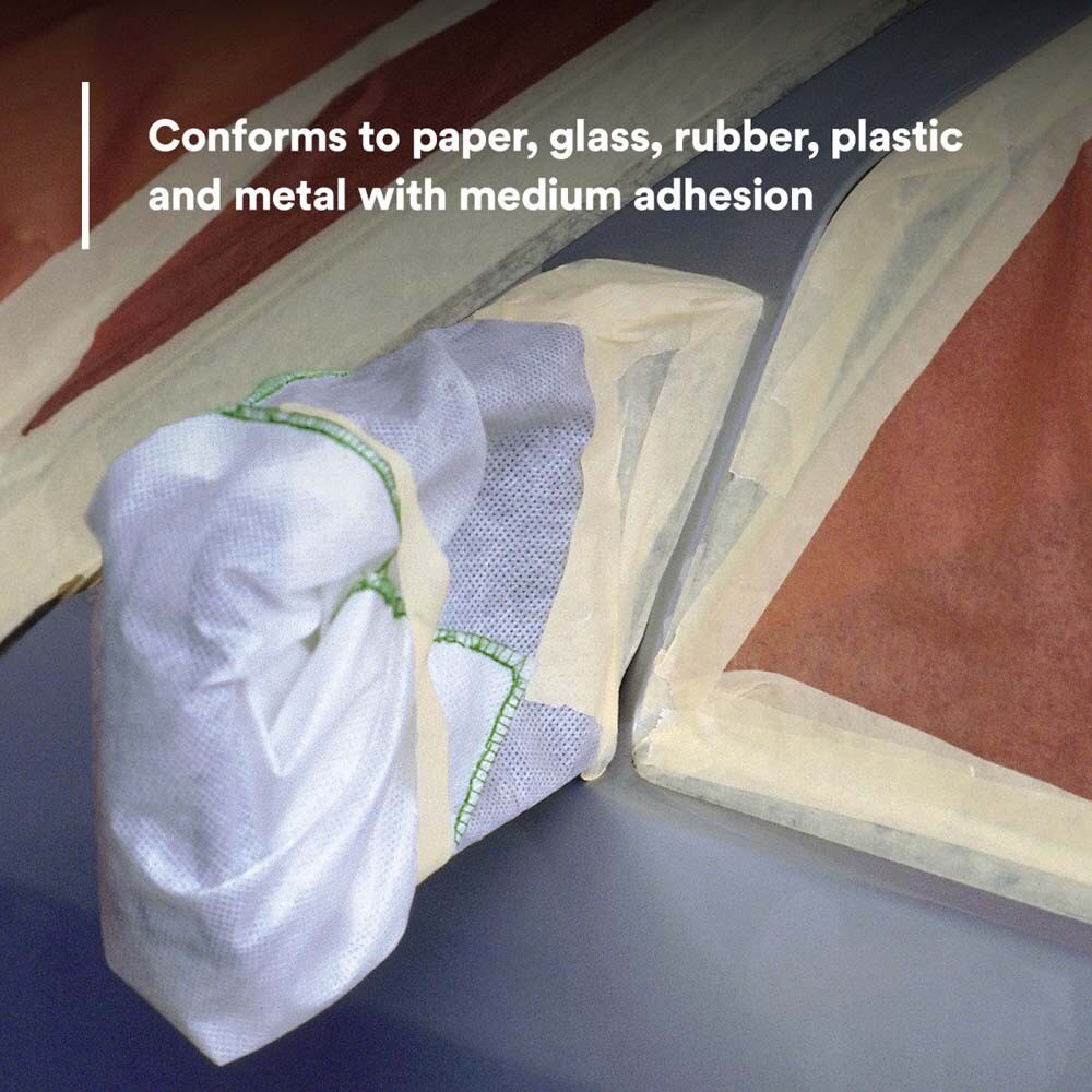 3M 7000119726 Automotive Masking Tape, 06547, 36 mm x 55 m - 4