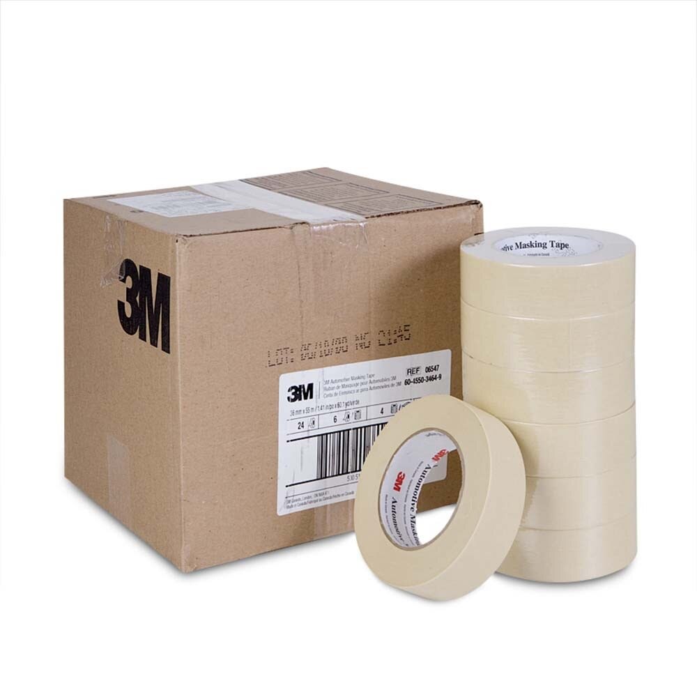 3M 7000119726 Automotive Masking Tape, 06547, 36 mm x 55 m - 8