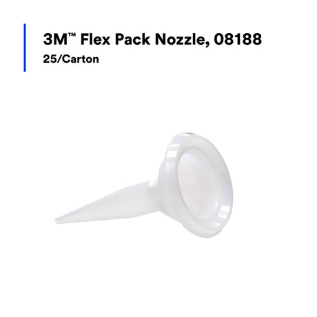 3M 08188 Flex Pack Nozzle (7000119729) (150 Pack)