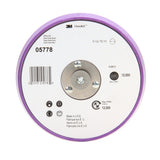 3M Hookit Painters Abrasive Disc Back-up Pad, Soft Density Foam, Black, 6 in (05778) (7000119757) (10 Pack) - 2