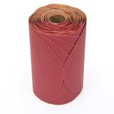 3M 316U 01114 Stikit Red Abrasive Sanding Disc, PSA, No Hole, Aluminum Oxide P120, Red, 6 in (7000119771) (600 Pack) - 6