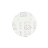 3M 260L 01103 Hookit Red Finishing Film Abrasive Disc, P1200, 6 in for Auto Sanding (7000119775) (100 Pack)