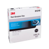 3M 316U 01219 Hookit Red Abrasive Sanding Disc, No Hole, P320, 6 in for Paint Prep (7000119782) (300 Pack) - 2
