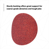 3M 316U 01262 Hookit Red Abrasive Disc Aluminum Oxide 40 Grit 6 in (7000119789) (150 Pack) - 5