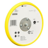 3M Stikit Low Profile Abrasive Disc Back up Pad, Threaded 5/16-24 External, Yellow, 6 in x 3/8 in (05556) (7000119808) (10 Pack)