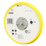 3M Stikit Low Profile Abrasive Disc Back up Pad, Threaded 5/16-24 External, Yellow, 6 in x 3/8 in (05556) (7000119808) (10 Pack) - 2