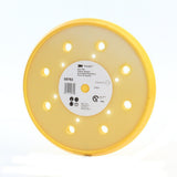 3M 05782 Hookit Abrasive Disc Pad, Dust Free, Yellow, 8 in, 6 Hole, 1500 rpm Max (7000119809) - 2