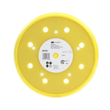 3M 05781 Hookit Abrasive Disc Pad, Dust Free, Medium Density Foam, Yellow, 8 in (7000119810) - 2