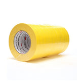 3M 388N 06652 Automotive Refinish Masking Tape, Yellow, Crepe Paper, 18 mm x 55 m, Moisture and Solvent Resistant (7000119815) (48 Pack) - 6
