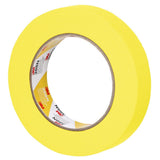 3M 388N Automotive Refinish Masking Tape, Yellow, Water Resistant, 24 mm x 55 m (06653) (7000119816) (36 Pack) - 3