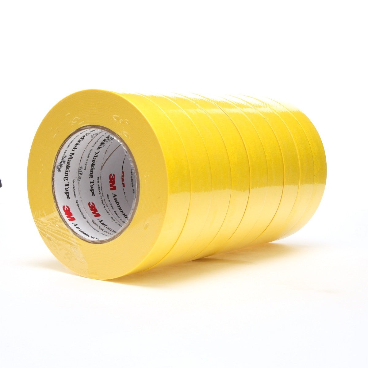 3M 388N Automotive Refinish Masking Tape, Yellow, Water Resistant, 24 mm x 55 m (06653) (7000119816) (36 Pack) - 7