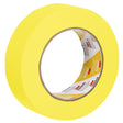 3M 388N 06654 Automotive Refinish Masking Tape, Yellow, Crepe Backing, Moisture and Solvent Resistant, 36 mm x 55 m (7000119817)