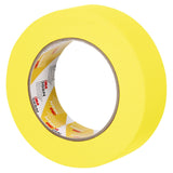3M 388N 06654 Automotive Refinish Masking Tape, Yellow, Crepe Backing, Moisture and Solvent Resistant, 36 mm x 55 m (7000119817) (24 Pack) - 4
