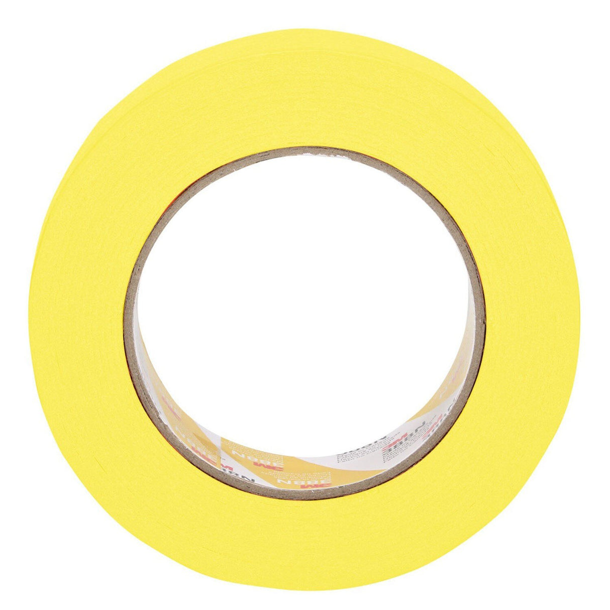 3M 388N 06654 Automotive Refinish Masking Tape, Yellow, Crepe Backing, Moisture and Solvent Resistant, 36 mm x 55 m (7000119817) - 5
