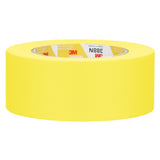 3M 388N Automotive Refinish Masking Tape, Rubber Adhesive, Yellow Crepe Paper Backing, Moisture and Solvent Resistant, 48 mm x 55 m (06656) (7000119819) (24 Pack) - 3