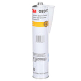 3M 08367 Urethane Seam Sealer, Black, High Solids, Permanently Flexible, 310 mL 10.5 fl oz Cartridge (7000119968) (12 Pack)