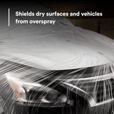 3M 06742 Overspray Protective Sheeting Paintable High Density Tear Resistant Translucent 20 ft x 250 ft (7000120043) - 4