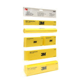 3M Stikit Sanding Block Kit, Yellow, Works with Stikit Abrasive Sheet Rolls (05692) (7000120058) (6 Pack) - 2