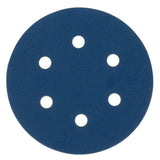 3M 05656 Stikit Low Profile Abrasive Disc Back-up Pad, PSA, Threaded 5/16-24 EXT, Yellow, 6 in, 6 Hole (7000120068) (10 Pack) - 5