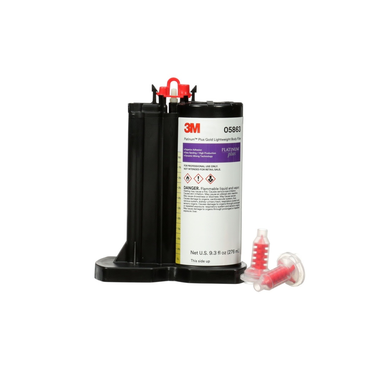 3M 05863 Platinum Plus Filler, 276 mL DMS Cartridge (7000120074) (6 Pack)