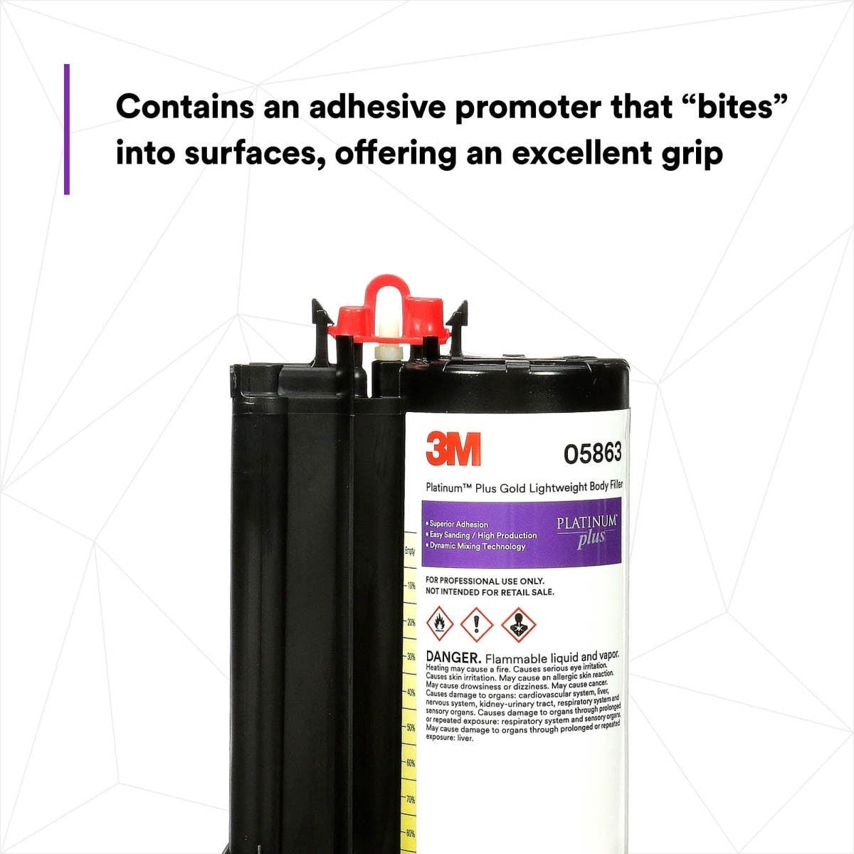 3M 05863 Platinum Plus Filler, 276 mL DMS Cartridge (7000120074) (6 Pack) - 3