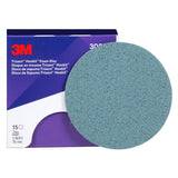 3M 443SA 30362 Trizact Hookit Foam Disc, P5000, Blue, 3 in (7000120106) (60 Pack) - 2