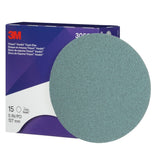 3M 443SA 30562 Trizact Hookit Foam Abrasive Disc, 5000, 5 in (127 mm) (7000120107) (60 Pack) - 3