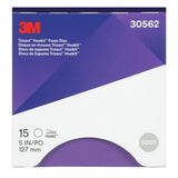 3M 443SA 30562 Trizact Hookit Foam Abrasive Disc, 5000, 5 in (127 mm) (7000120107) (60 Pack) - 9