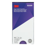 3M 443SA 30289 Trizact Hookit Foam Abrasive Sheet, 5000 Grit, Teal, 2-3/4 in x 5-1/2 in, 15 Sheets per Carton (7000120135) (60 Pack) - 10