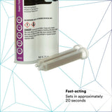 3M 04248 Super Fast Repair Adhesive, Black, 200 mL Cartridge (7000120166) (36 Pack) - 3