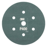 3M 270J 34403 Hookit Flexible Abrasive Disc, Dust Free, P400, Gray, 6 in, Primer Sanding, E coat Sanding (7000120193) (125 Pack)