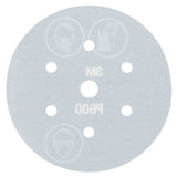 3M 270J 34405 Hookit Flexible Abrasive Disc, Dust Free, Aluminum Oxide P600, Gray, 6 in, Primer and Clear Coat Sanding (7000120194) (125 Pack) - 5