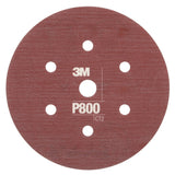 3M 270J 34406 Hookit Flexible Abrasive Disc Dust Free P800 Red 6 in (7000120195) (125 Pack)