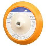 3M 05568 Stikit Soft Abrasive Disc Back up Pad, PSA, Soft Foam, Yellow, 8 in, 5/8 in-11 (7000120406) - 7