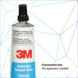 3M Ultrapro Autobody Sealant, Clear, High-Solids, Heavy-Bodied, Fast-Curing, Solvent-Based, 5 oz Tube (08302) (7000120449) (6 Pack) - 8